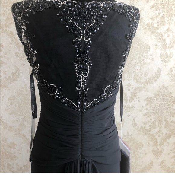 BNWT Montage by Mon Cheri beaded gown - Picture 6 of 14